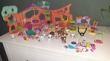 littlest pet shop sammlung ( 2 Gebäude 26 Figuren und viel Zubehör)