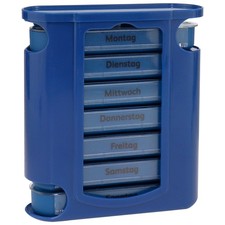 Tablettenbox f. 7 Tage Pillendose Medikamentenbox Medikamentendosierer B-Ware
