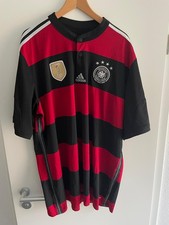 DFB Deutsche Nationalmannschaft Away Trikot Größe 3XL Adidas Weltmeister Patch