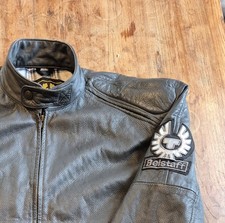 BELSTAFF Lederjacke Bikerstyle Motorradjacke XXL