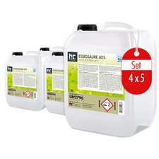 Essigsäure 60% 4x 5L -