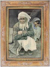Tabrizi afghan men silk - afghan,