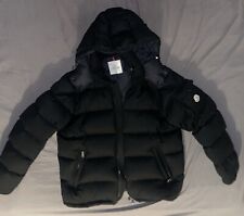 MONCLER Montgenevre Daunenjacke Schurwolle Kapuzen Jacke Mantel Bomber Parka XL