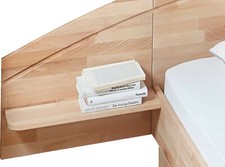 Nako Home affaire Nachtkommode Padua 2er Set aus massiver Kernbuche Bett Padua