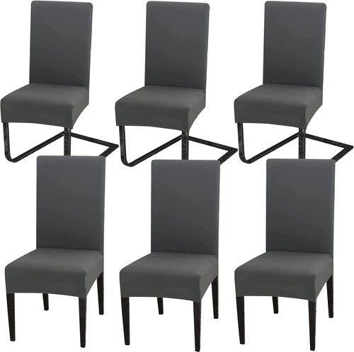 Stuhlhussen 6er set stuhlbezug - stuhlhussen,