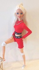 Vintagebarbie, Hybriddoll, Einzelstück, OOAK, 80er, blond, ähnlich made to move