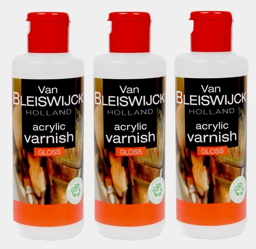3er set acrylfirnis - acrylfirnis, 80ml