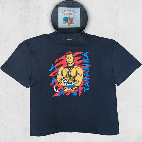 Vintage 90s wwf tatanka - vintage,