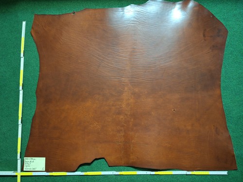 Blankleder cognac 3mm dick - ca.3mm,