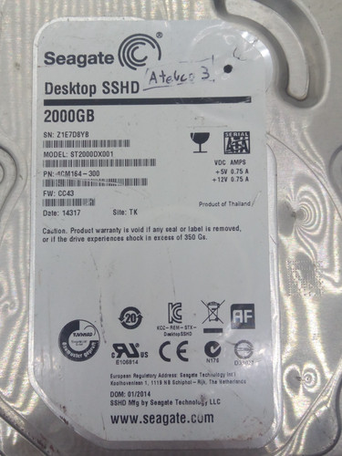 Seagate st2000dx001 hdd sata - ,