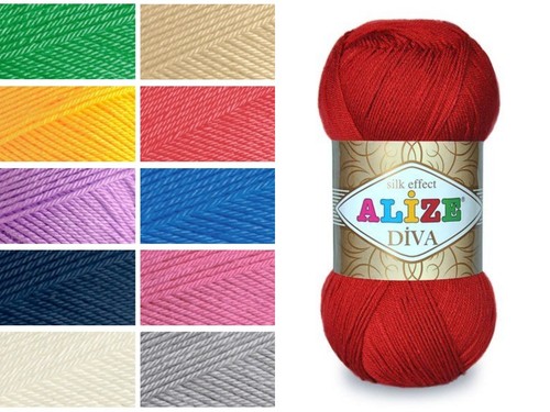 Alize diva wolle weich - diva,