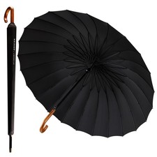 Regenschirm sturmfest Schirm Weisner Capitol XXL 24 Streben Stockschirm Ø120 cm
