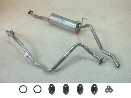 Klarius auspuff set komp - auspuff, neu