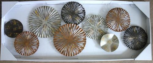 Ein wandbild metallbild - 3d,