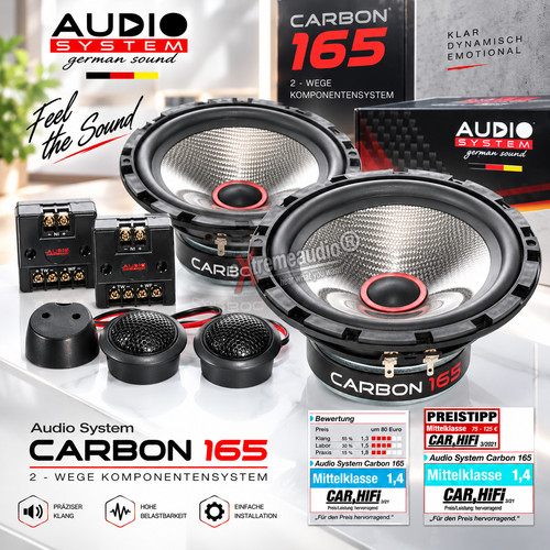 Audio system carbon 165 - audio, auto
