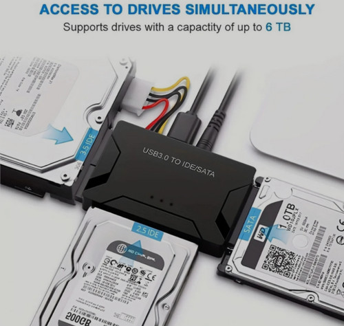 Ide sata usb 0 adapter - usb, 3.0