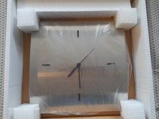 Wanduhr Edelstahl, Made by Max