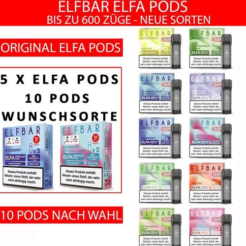 Elfbar elfa pods mit - x,