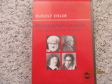 Philosophen- Lexikon, von Rudolf Eisler