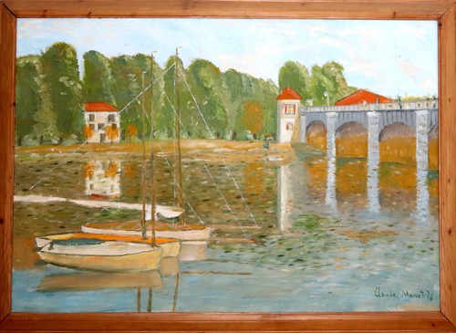 Original öl gemälde nach - Öl,