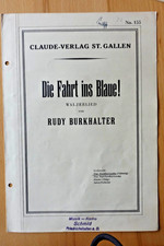 Die Fahrt ins Blaue! Noten