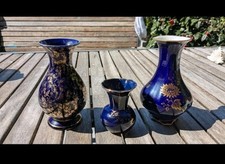 Echt Cobalt Gefäße u. a. von