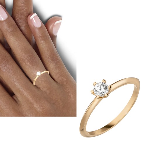 Diamant ring 585 echt - ring,