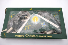 PHILIPS Christbaumkerzen INNEN / 10 Kerzen / 220-230V Lichterkette Schaftkerzen