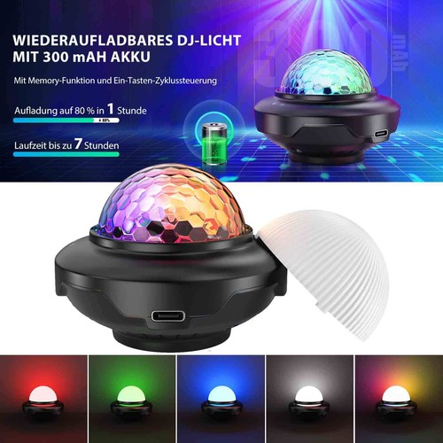 3in1 led rgb - mini, discokugel