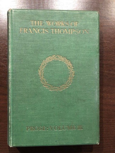 The works francis thompson - works,