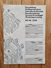 Playmobil 3184 Exklusiv-Set Ritterburg Bauanleitung