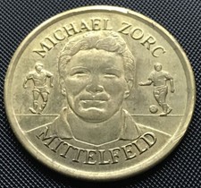 MICHAEL ZORG MITTELFELD  Borussia Dortmund BVB 09 *mehr Pfiff* Souvenir-Jeton