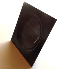 dekorativer alter Fotorahmen Stellrahmen um 1900 runder Ausschnitt