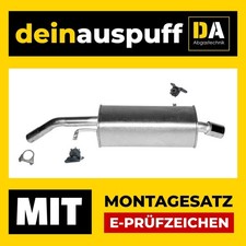 Endschalldämpfer für Citroen