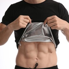 Herren Sauna T-Shirt Workout