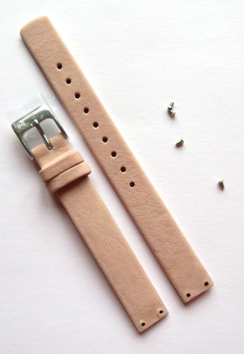 Uhrband leder pink - uhrband,