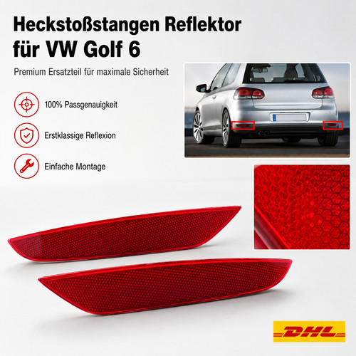 Stoßstange reflektor für - stoßstange, vw