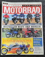 Motorrad Heft 24/2003 mit Kawasaki Z 750, Z 1000, Suzuki DL 650 V-Strom  usw.