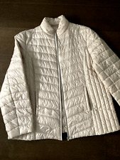 Damen Stepp-Kurzjacke, Bernd Berger, Gr. 46, hellbeige, gebraucht