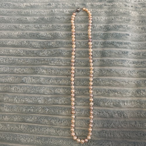 Perlenkette 925 magnet - perlenkette,
