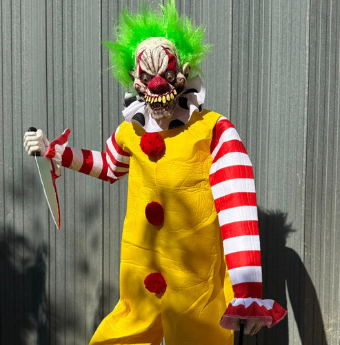 Gruseliger animatronic killer - gruseliger,