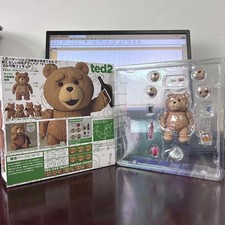 Boxed teddy bear figure - figure, movie