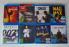 8 verschiedene Filme als Bluray alle in neuwertigen Zustand, top aus Sammlung.