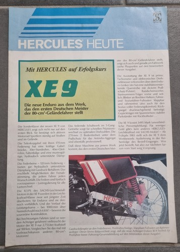 Prospekt broschüre hercules - broschüre,