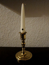 Partylite 1 eleganter Tafel- Kerzenhalter " Belmore " P0160 , echt Messing