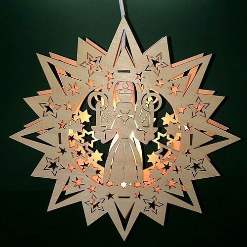 Fensterschmuck weihnachtsstern - fensterschmuck,