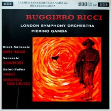 DECCA SXL-2197  BIZET SARASATE