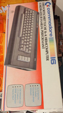 Commodore C 16 1985 (+  NT, Tape, Man, TVC) in OVP works 8-bit 64k Ram .264