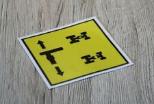 IHC Aufkleber Warnaufkleber