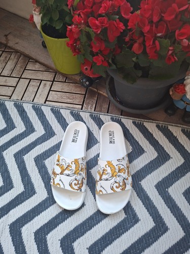 Damen badelatschen versace - badelatschen,